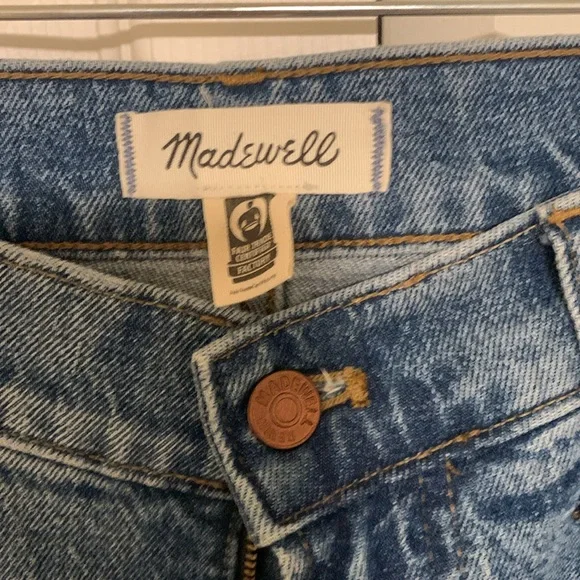 Madewell Blue High-Rise Jeans - Picture 2 of 5